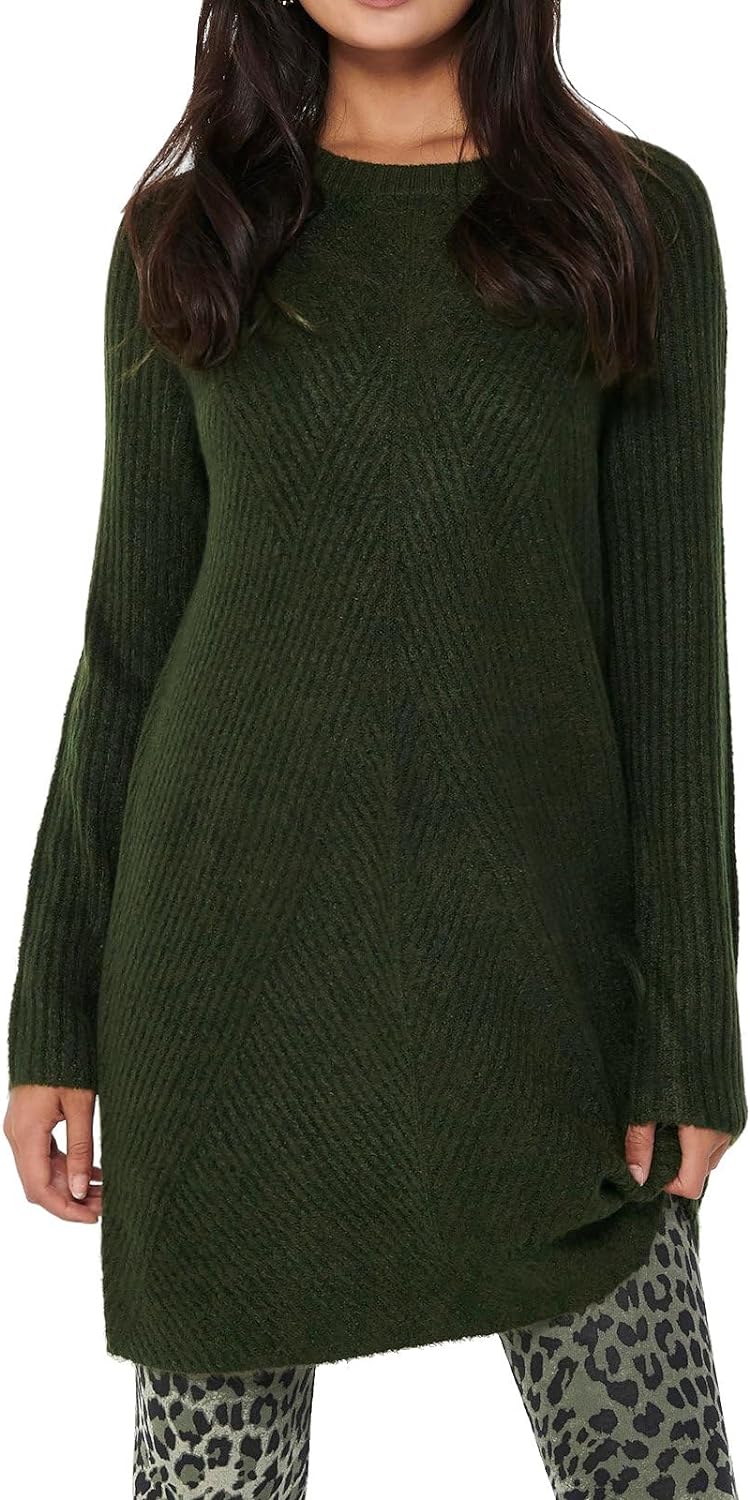 Only Women's ONLCAROL L/S DRESS KNT NOOS Dress