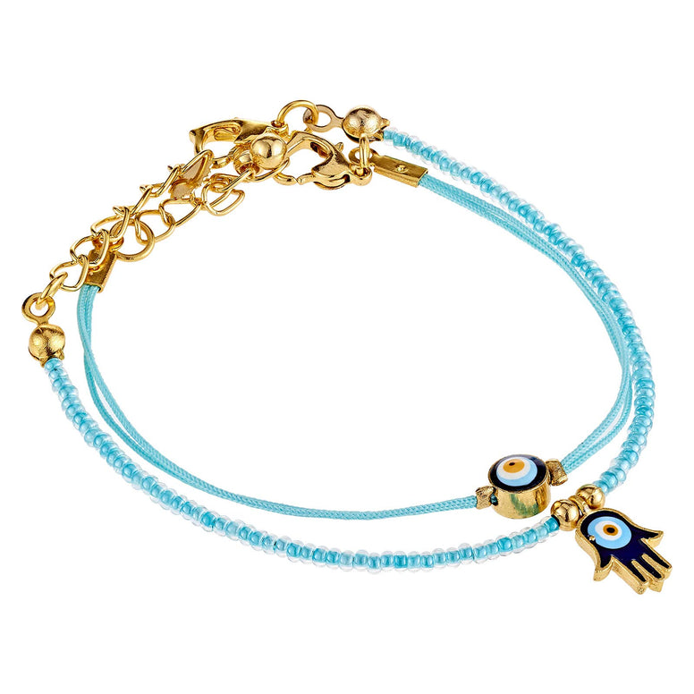Alwan Set of 2 Bracelets for Young Ladies & Teeanagers - EE3537H91LBL