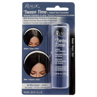 Roux Temporary Haircolor Touchup Stick, Black, 1 Count