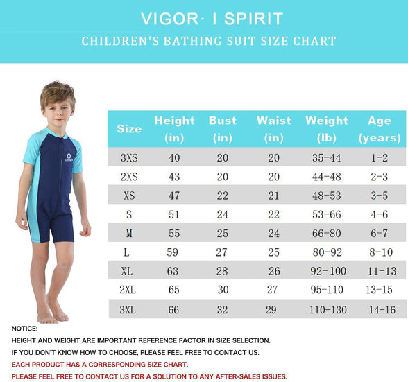 Karrack Girls and Boys One Piece Rash Guard Swimsuit Kid Water Sport Short Swimsuit UPF 50+ Sun Protection Bathing Suits