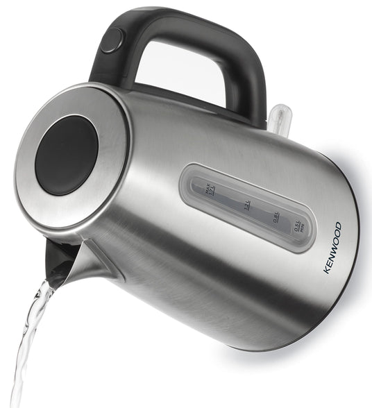 Kenwood Stainless Steel Kettle 1.7L Cordless Electric Kettle 3000W With Auto Shut-Off & Removable Mesh Filter Zjm11.000Ss Silver/Black
