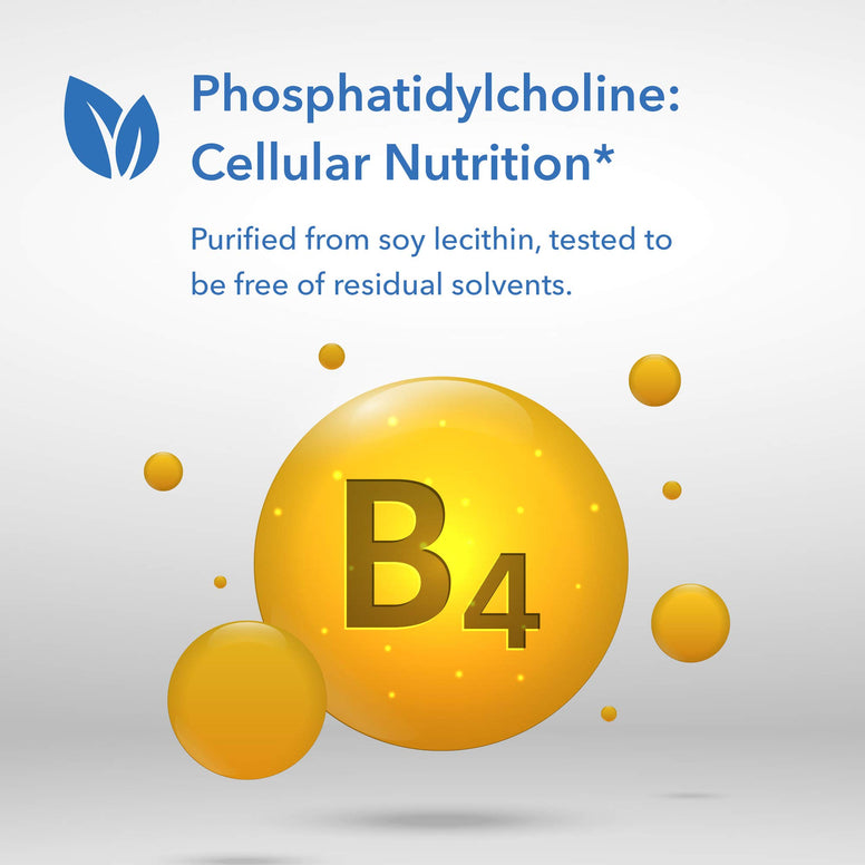 Allergy Research Group - Phosphatidyl Choline - Brain, Liver and Membrane Nutrition - 100 Softgels