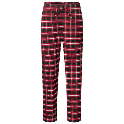 Big Boys' Pajama Bottoms Pants - Flannel Cotton Lounge Sleepwear with Pockets. Medium