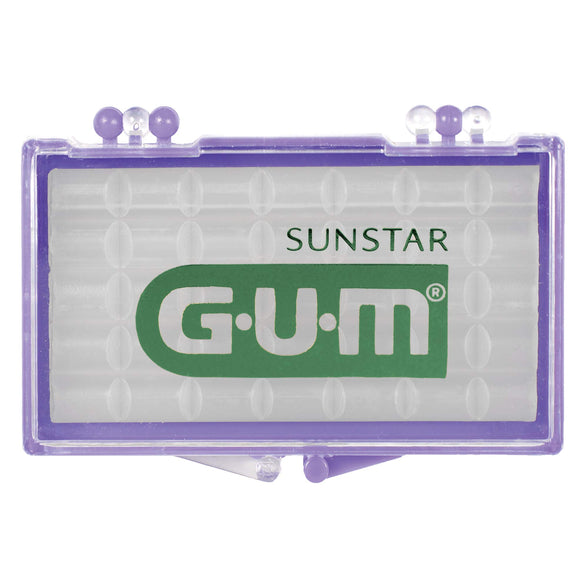 Gum Orthodontic Transparent Wax - Mint Flavoured - With Vitamin E & Aloe - Prevent painful ulceration -relieve irritations on cheeks & gums - Pre-cut pieces for hygienic application-Mirror included