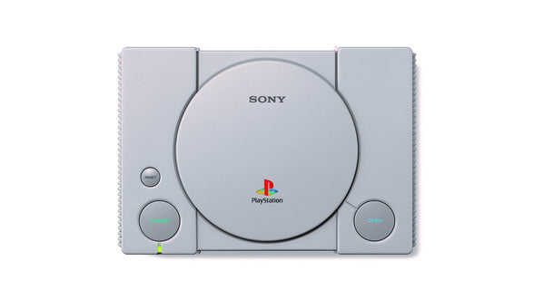 Sony PlayStation Classic With 120 Pre-Loaded Games With Controllers