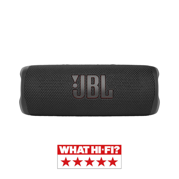 مكبر صوت JBL Flip 6 محمول مضاد للماء IP67 مع صوت برو أصلي ، مكبر صوت ثنائي الاتجاه ، صوت قوي وعميق ، بطارية 12 ساعة ، حماية شحن جريء-أسود ، JBLFLIP6BLK