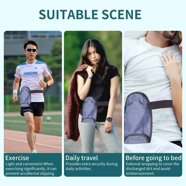 Ostomy Bag Covers,Waterproof Colostomy Bag covers for invisible Stoma Urostomy Ileostomy Bag Ostomy Supplies for Women Men