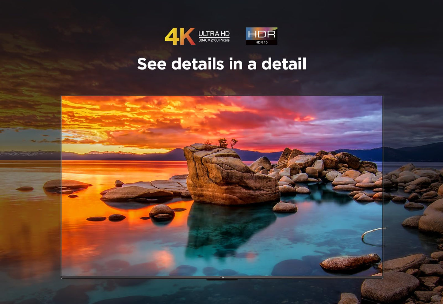 TCL 85 Inch 4K Ultra HD Smart TV, Google TV with 120Hz Game Accelerator, Dolby Vision & Atmos, HDR 10, Built-In Chromecast Assistant, 60HZ MEMC, 85P745 (2023 Model)