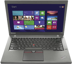 Lenovo ThinkPad T450 Business Laptop, Intel Core i5-5th Generation CPU, 8GB DDR3L RAM, 256GB SSD Hard, 14.1 inch Display, (Renewed)