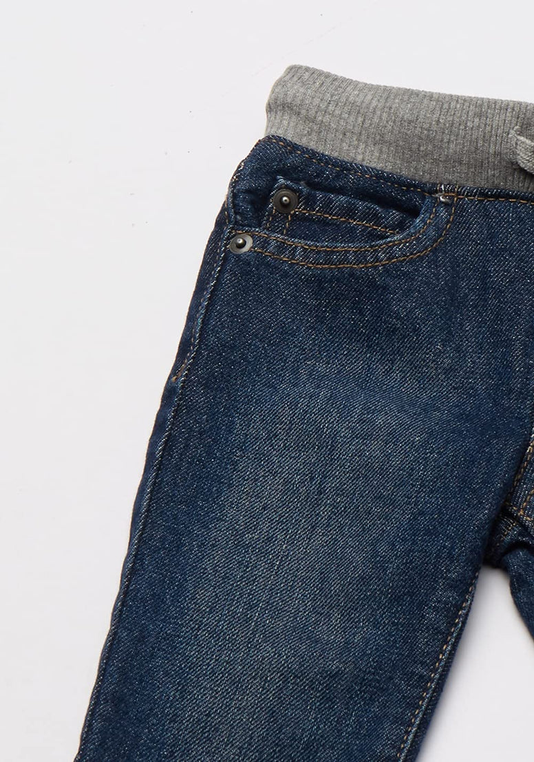 The Children's Place Boys' Baby and Toddler Pull on Straight Jeans