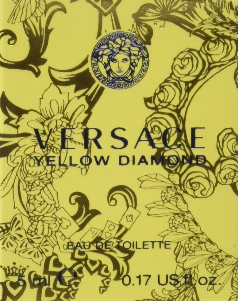 Versace Perfume - Versace Yellow Diamond - perfumes for women, 0.17 oz EDT Splash (Mini)
