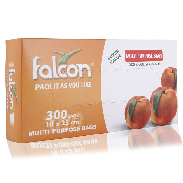 Falcon Bio-Degradable Pull Cut Freezer Bag 18 X 23 cm - 300 Pieces