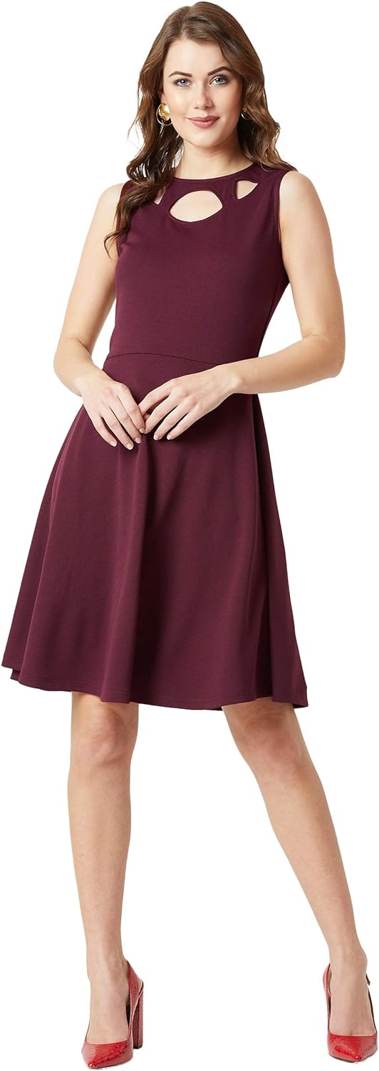 Miss Olive Women's Skater Knee-Length Dress