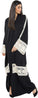 Nukhbaa Womens Abaya Made With Fine Fabric, Comes With Matching Hijab AJ118A