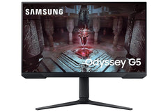 Samsung 27" Odyssey G5 CG510, QHD Flat Gaming Monitor, 165Hz Refresh Rate & 1ms Response Time, AMD FreeSync Premium - LS27CG510EMXUE