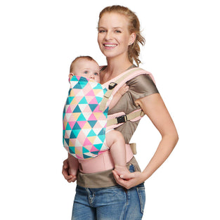 Kinderkraft Baby Carrier NINO Ergonomic Sling, Holder, Lightweight, Confortable, Ajustable, 2 Carrying Position: Front and Backpack, for Newborn, from 3 Month to 20 kg, d by IHDI, Pink
