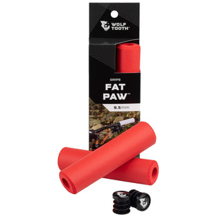 Wolf Tooth Silicone Mountain Bike Grips: Fat Paw