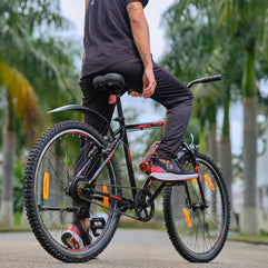 Urban Terrain UT7000 Series 26" City Bike with Complete Accessories, Free Cycling Event & Ride Tracking App by Cultsport (18 Inch Frame, Ideal for Unisex)