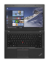 Lenovo ThinkPad T460 14in Notebook - Black, Intel Core i5-6200U 2.3 GHz,8 GB DDR4 RAM,256 GB SSD, Intel HD Graphics 520, Windows 10 Pro (Renewed)