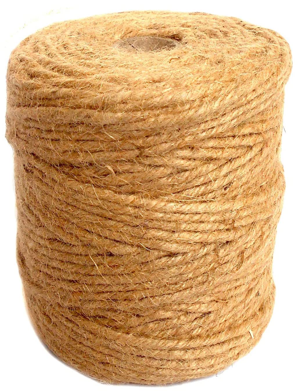 PREMIFY Natural Jute Twine, 100m/330 Feet Brown Thick Jute Rope. 3mm/4Ply Jute String for Floristry, DIY Arts & Crafts, Gifts Wrapping, Decoration, Bundling, Garden & Recycling