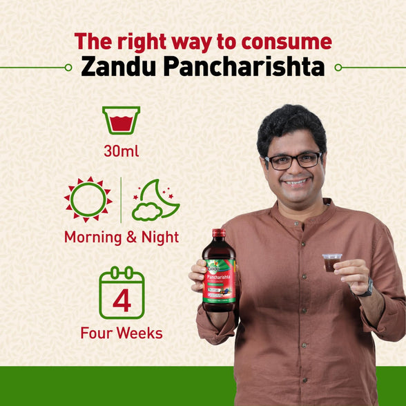 Zandu AyuHeal Pancharishta (450ml)