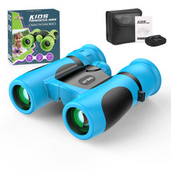 Binoculars Children's Magnification 8 x 21, Gift Boy Mini Binoculars Children's Toy from 3-12 Years, School Boy Outdoor Toy Telescope Children's Day Gifts for Small Boys