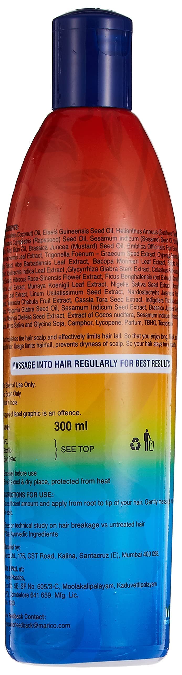 Parachute Advansed Ayurvedic Hair Oil 300ml