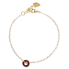 Alwan Gold Plated Long Size Anklet for Women - EE3805DBL