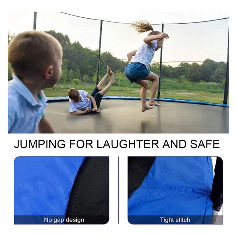 Trampoline Replacement Safety Pad Spring Cover Universal Trampoline Cover Outdoor Waterproof Surround Spring Cover Foam Safety Guard Spring Padding Pads 6FT-1.83m