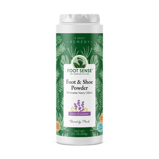 Foot Sense All Natural Smelly Foot & Shoe Powder - Natural Formula for Smelly Shoes and Stinky feet
