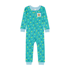 Cocomelon Boy's Cocomelon Boys' Footed Blanket Sleeper Pajama Set 12M