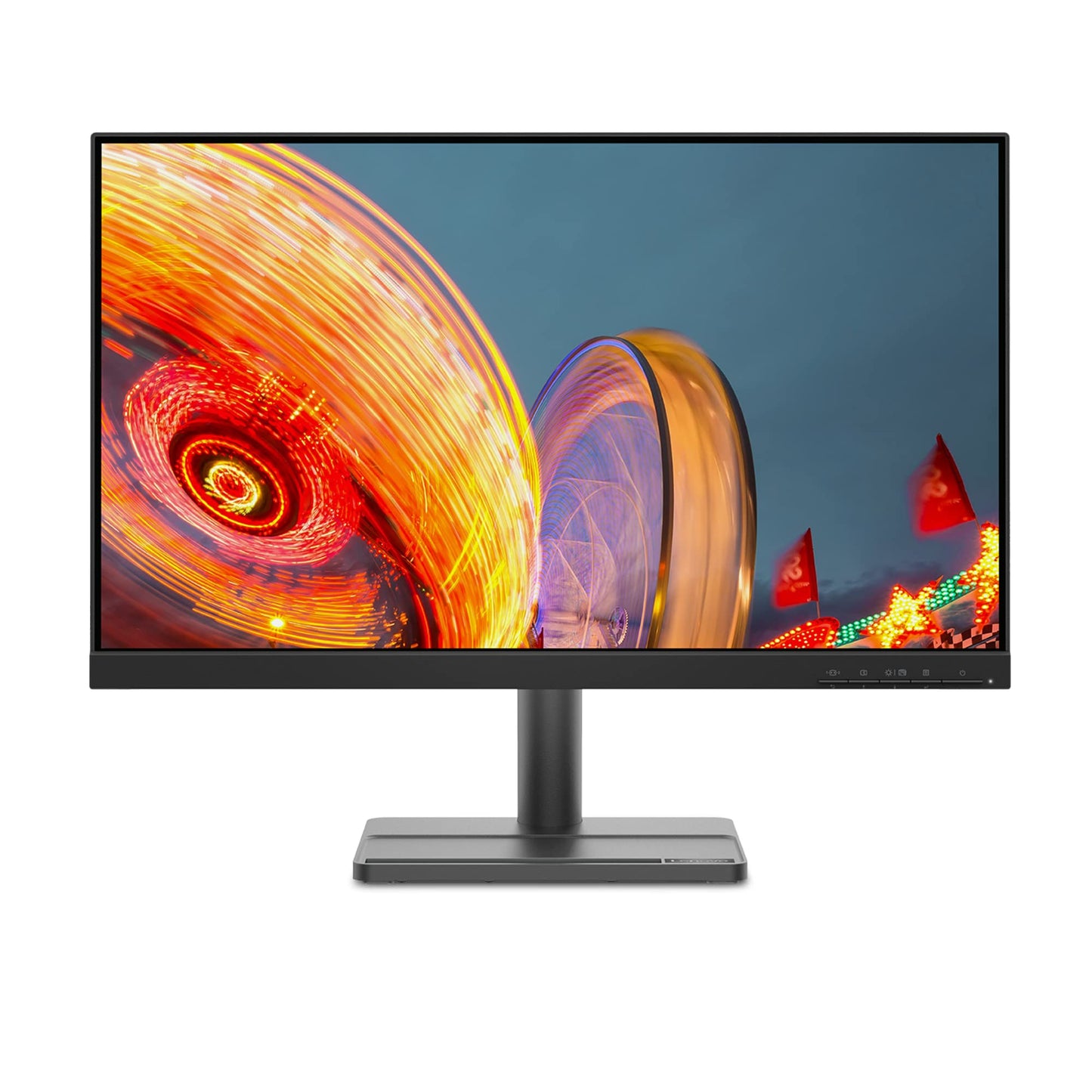 Lenovo L24e 30 24inch, VA, FHD, 4MS, 75Hz, AMD FreeSync, 1920 x 1080, VESA, 3 side Near Edgeless, Eye Comfort certified eyecare 66BCKAC2UK, Black