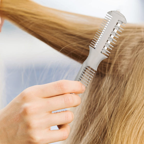 XNHIU Dual Side Hair Thinning Comb Hair Cutter Comb Double Sided Hair Razor Comb Hair Cutter Comb for Women and Men