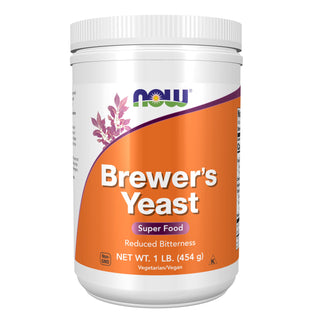 NOW Supplements, Brewer's Yeast Powder with naturally occurring Protein and B-Vitamins, 1-Pound