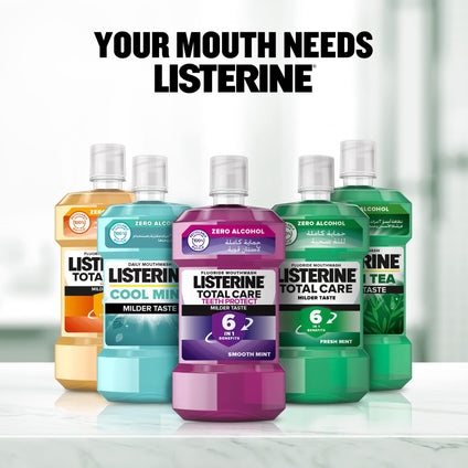 Listerine, Mouthwash, Fresh Burst, 500Ml, 2+1 Pack