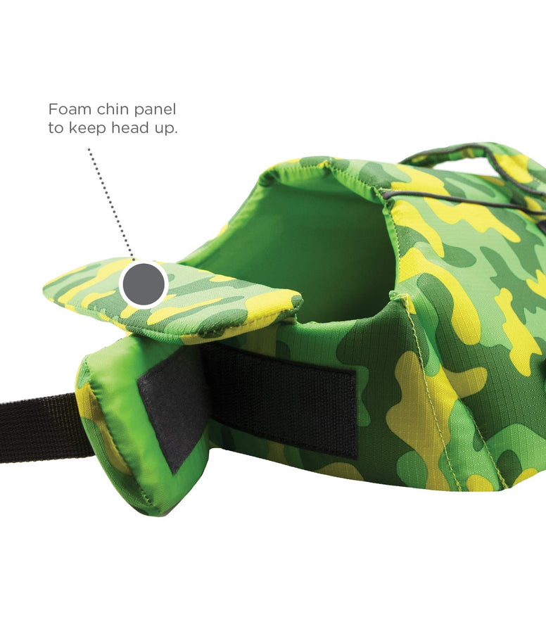 Outward Hound Granby Splash Camo Dog Life Jacket, Small