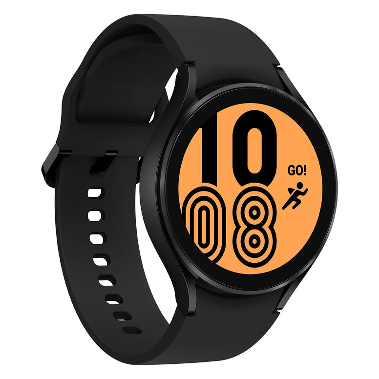 Samsung Galaxy Watch4 Smart Watch, Health Monitoring, Fitness Tracker, Long Lasting Battery, Bluetooth, 44mm, Black (UK Version)