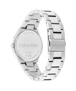 Calvin Klein, Admire Women's White Dial, Stainless Steel Watch - 25200365