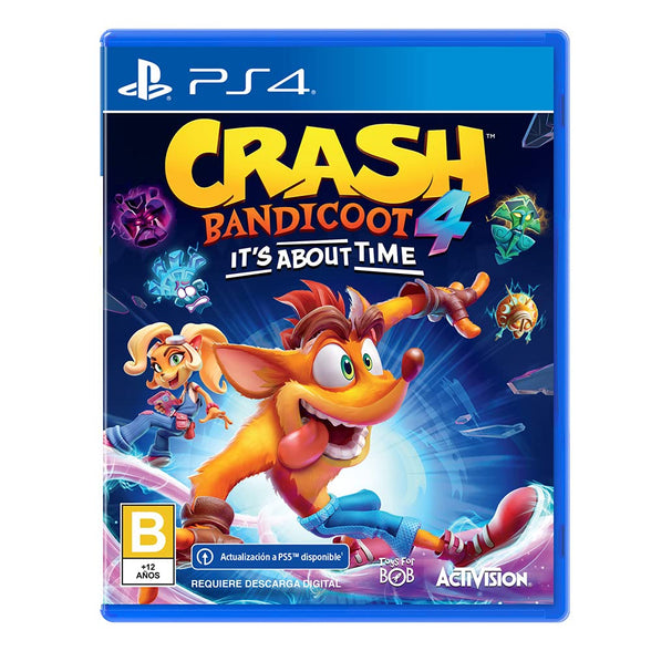 PlayStation Crash Bandicoot 4 Its About Time (Latam) PS4