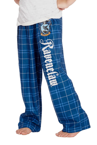 INTIMO Harry Potter Big Boys Houses Plaid Pajama Lounge Pants (Hogwarts, M-8) Large