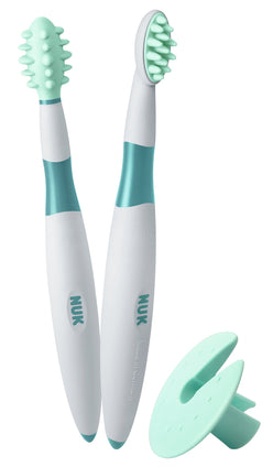 NUK Training Toothbrush Set 6mths+, 1 pack