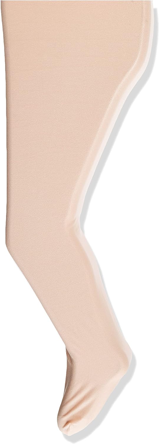 Capezio girls Girls' Ultra Shimmery Footed Tights