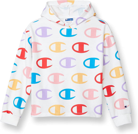 Champion Girls Hoodie, Lightweight Pullover Hoodie for Girls, Lightweight Sweatshirt, Graphics