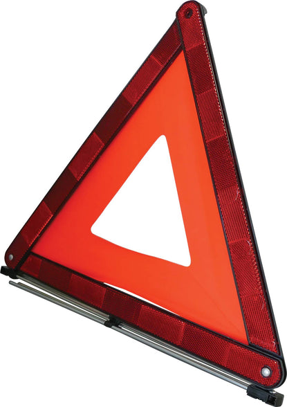 Safety First Aid Group Q4232 Safety Warning Triangle for Roadside Breakdowns Foldable Wind Tested with Case