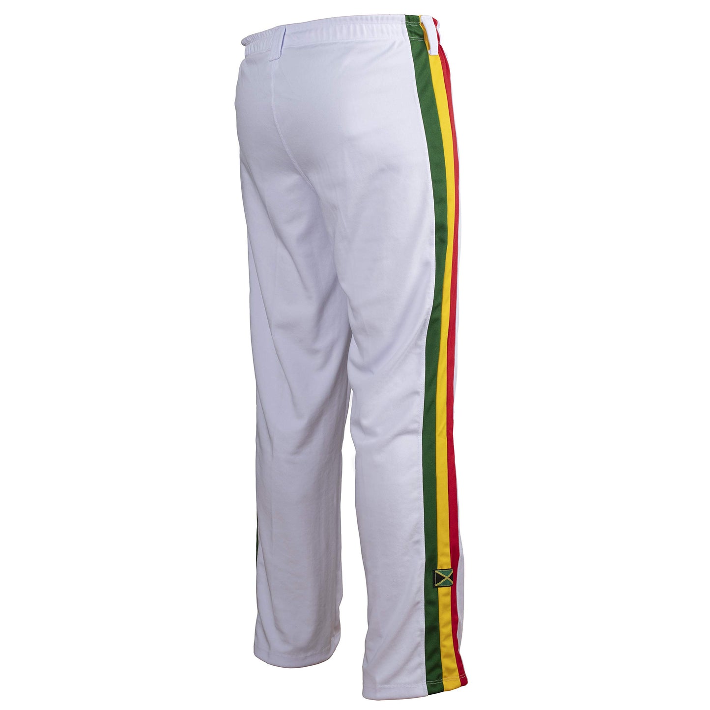 JLSPORT Authentic Brazilian Capoeira Martial Arts Men's Trousers (Jamaican Reggae) Large