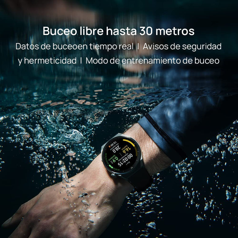 HUAWEI Watch GT3 Pro 46mm Active Fluororubber, Bluetooth