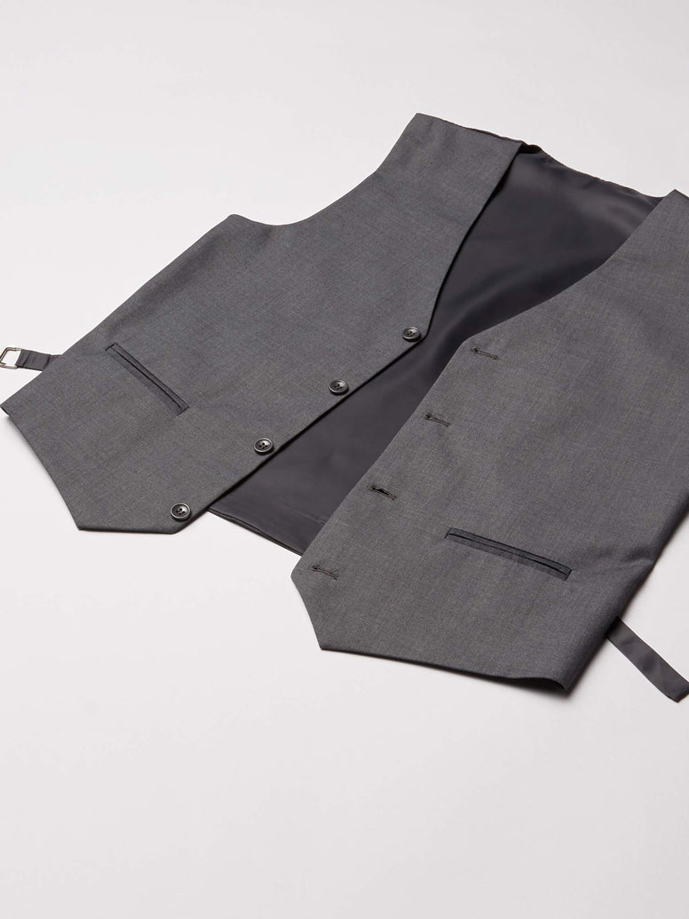 Geoffrey Beene Boy's Solid 5pc Ensemble suit Business Suit Jacket (Size-6)