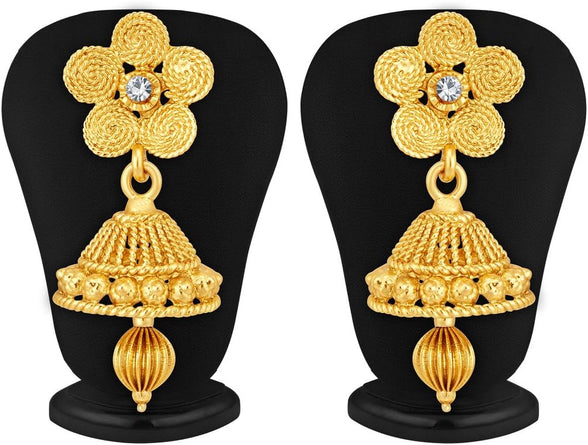 Sukkhi Stylish Gold Plated Wedding Jewellery Kundan Multi-String Necklace Set For Women (3250Ngldpkn1000)