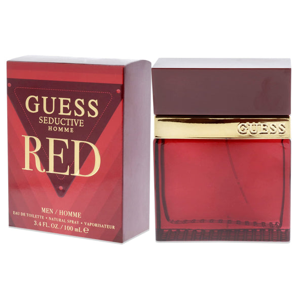 Guess Seductive Red Men/Homme Eau de Toilette Cologne Spray For Men, 1.0 Fl. Oz.