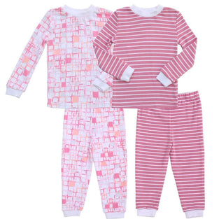 Asher and Olivia Pajamas Girl Pjs Toddler Set Clothes Sleepwear 9-12 Months